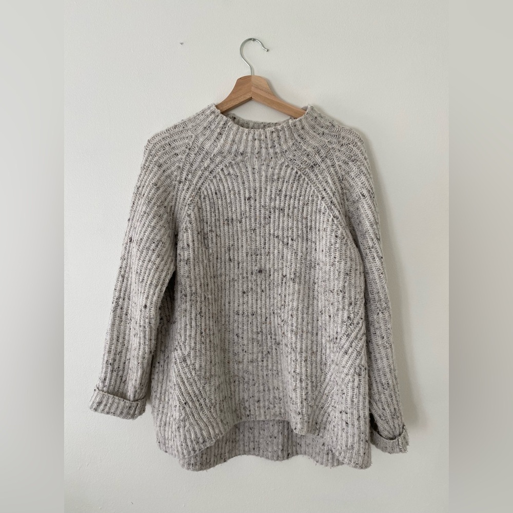 Madewell Mock-neck sweater, size large